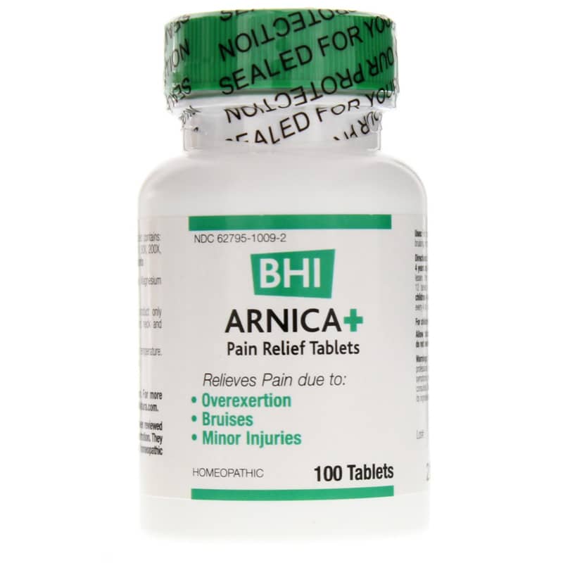 BHI Arnica+ Pain Relief Tablets 100 Tablets
