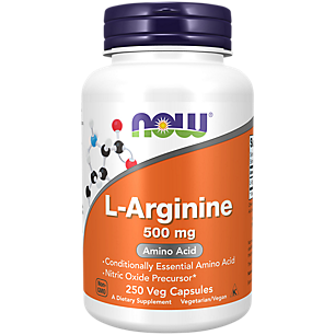 L-Arginine - Amino Acid - 500 MG (250 Tablets)