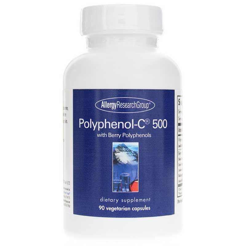 Allergy Research Group Polyphenol-C 500 90 Veg Capsules
