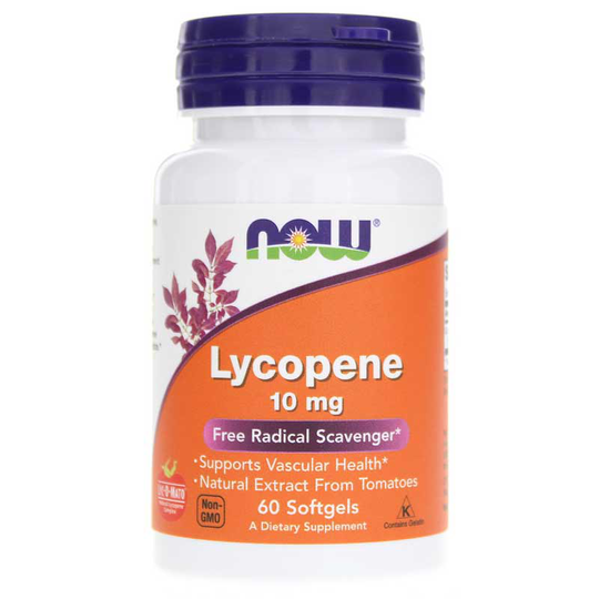 NOW Foods Lycopene 10 Mg 60 Softgels