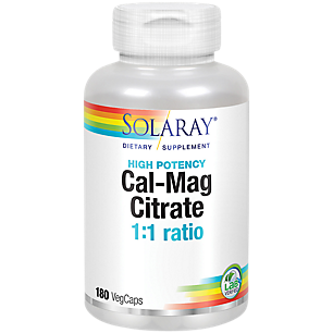 Calcium Magnesium Citrate - Maximum Absorption (180 Capsules)