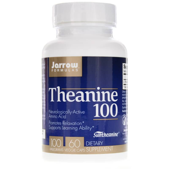 Jarrow Formulas Theanine 100 Mg 60 Capsules