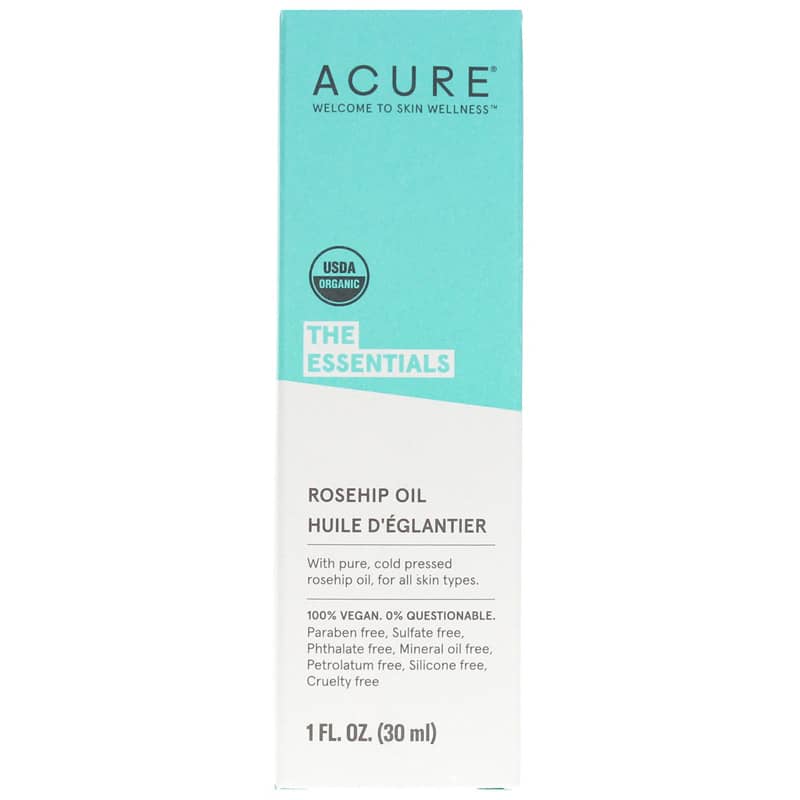 Acure Rosehip Oil Certified Organic 1 Oz