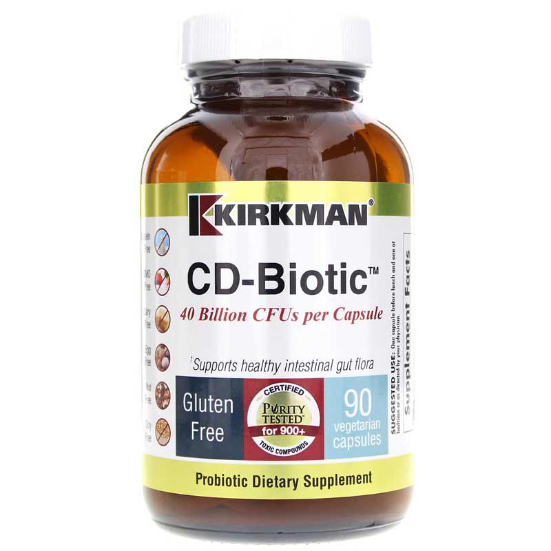 Kirkman CD-Biotic 90 Capsules