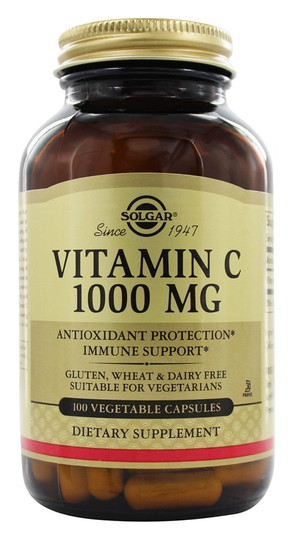 Solgar - Vitamin C 1000 mg. - 100 Vegetarian Capsules