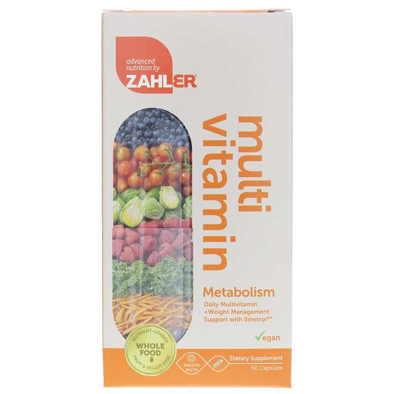 Zahler Multivitamin Metabolism 60 Capsules