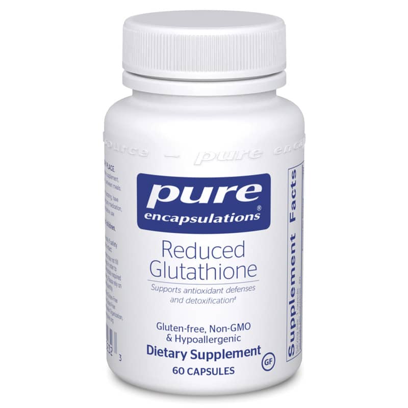 Pure Encapsulations Reduced Glutathione 60 Capsules