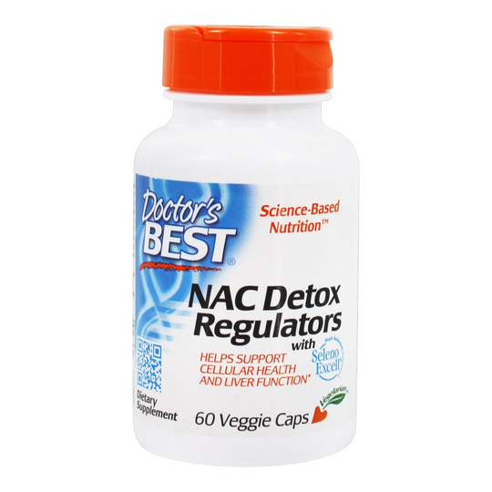 Doctor's Best - NAC Detox Regulators 600 mg. - 60 Vegetable Capsule(s)