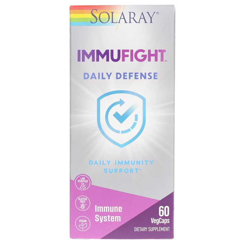 Solaray ImmuFight Daily Defense 60 Veg Capsules