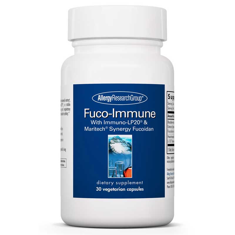 Allergy Research Group Fuco-Immune 30 Veg Capsules