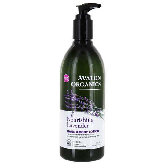Avalon Organics - Hand & Body Lotion Lavender - 12 fl. oz.
