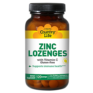 Zinc Lozenges with Vitamin C Lemon Flavor