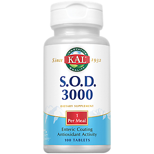 S.O.D 3 Antioxidant Complex with Catalase - 400 MG (100 Tablets)
