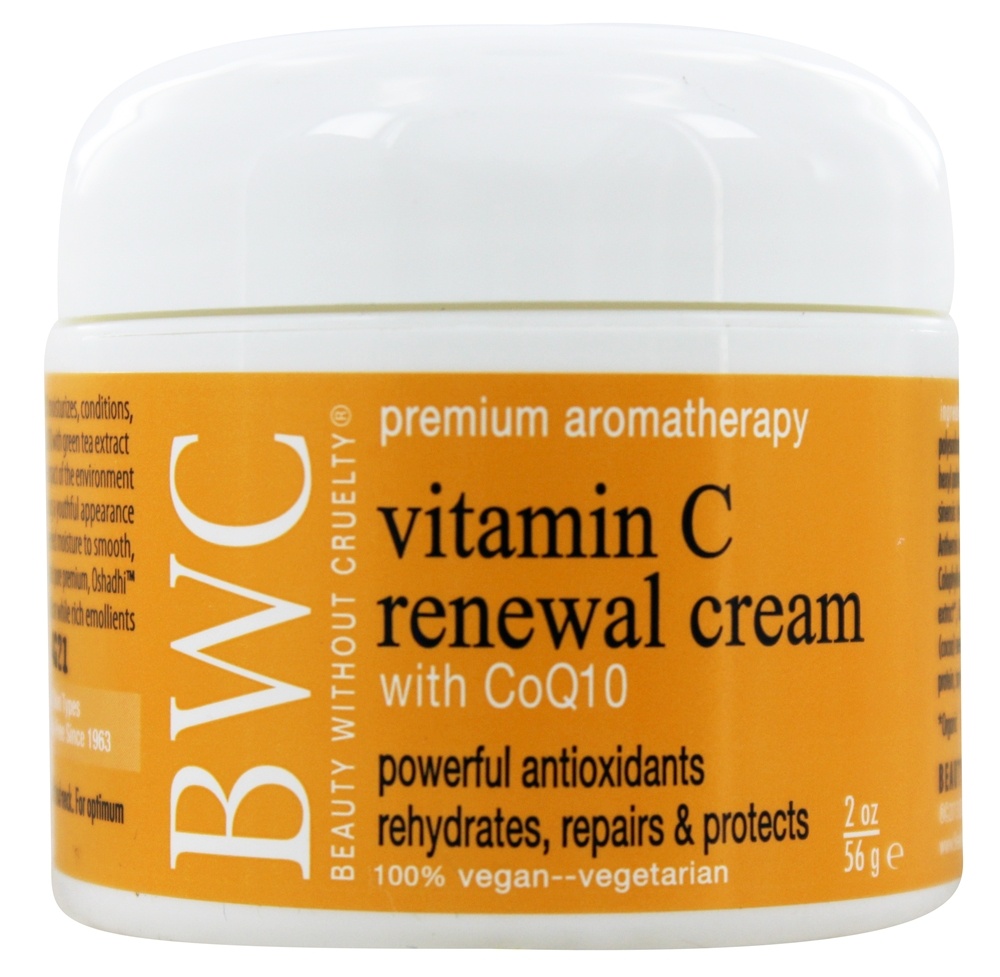 Beauty Without Cruelty - Vitamin C CoQ10 Renewal Facial Cream - 2 oz.