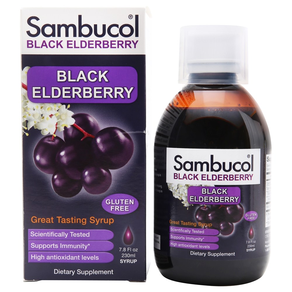 Sambucol - Black Elderberry Original Formula Liquid - 7.8 fl. oz.
