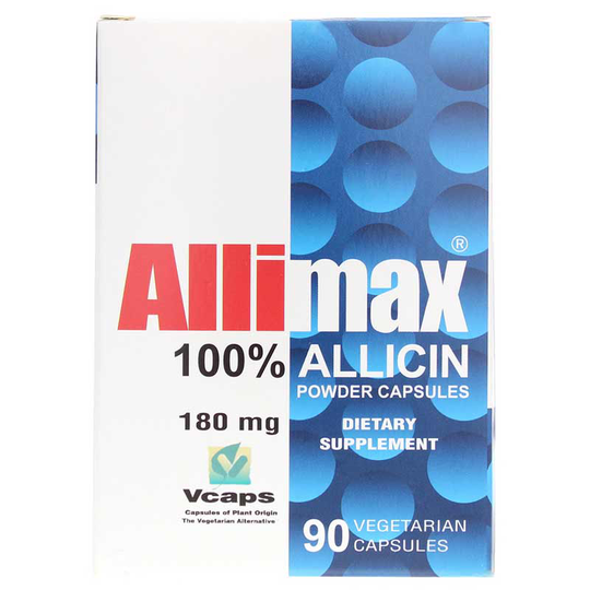 Allimax 180 mg 90 Veg Capsules