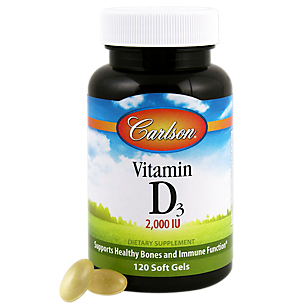 Vitamin D - 2,000 IU (120 Softgels)
