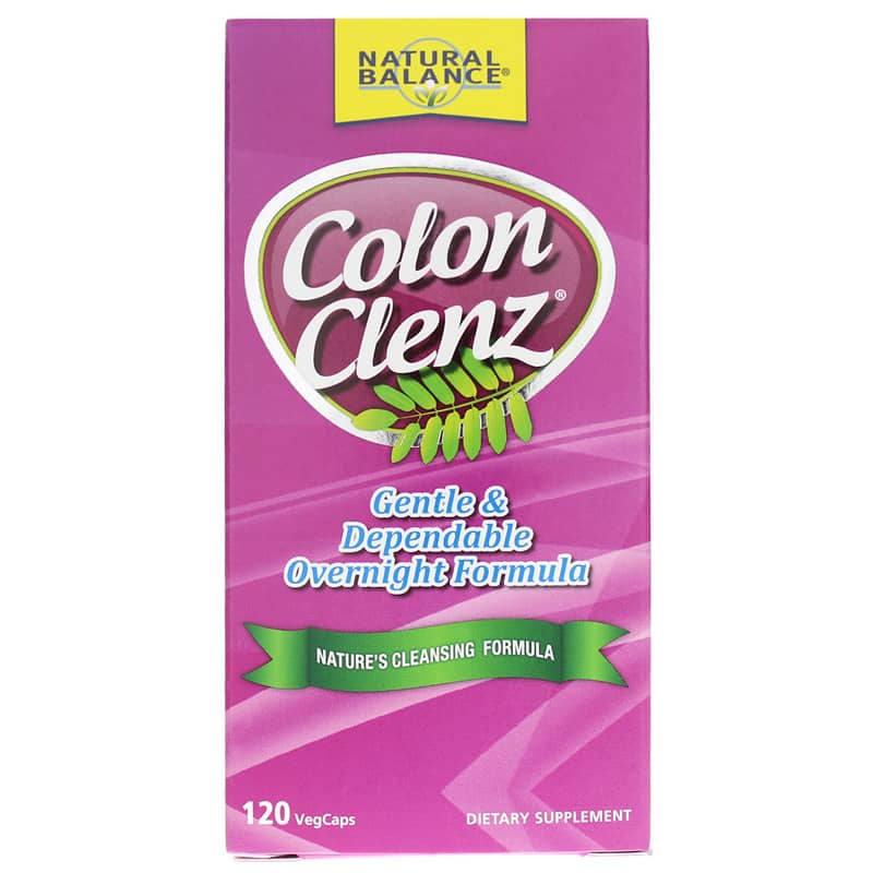 Natural Balance Colon Clenz Cleansing Formula 120 Veg Capsules