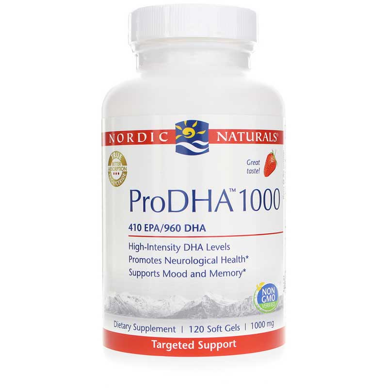 Nordic Naturals ProDHA 1000 120 Softgels
