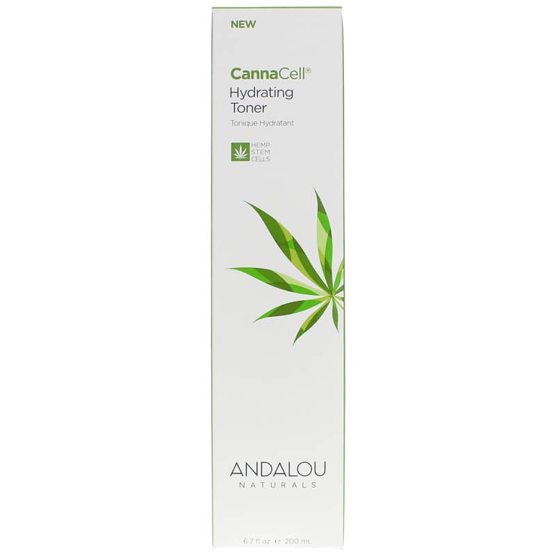 Andalou Naturals CannaCell Hydrating Toner 6.7 Oz