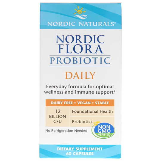 Nordic Naturals Nordic Flora Probiotic Daily 60 Capsules