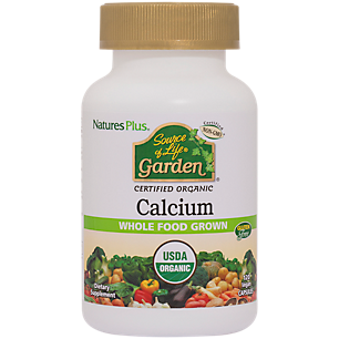 Source of Life Garden Organic Whole Food Calcium & Magnesium (120 Vegetarian Capsules)