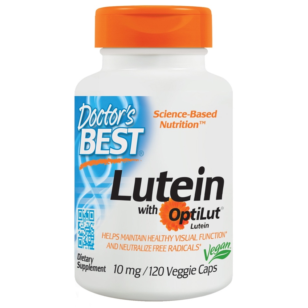 Doctor's Best - Lutein with OptiLut 10 mg. - 120 Vegetable Capsule(s)