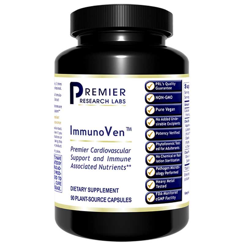 Premier Research Labs ImmunoVen Immune and Cardiovascular Support 90 Veg Capsules