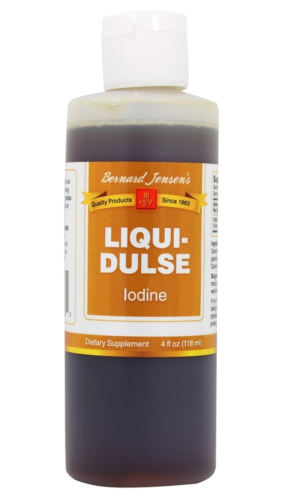 Bernard Jensen - Liqui-Dulse Iodine - 4 fl. oz.