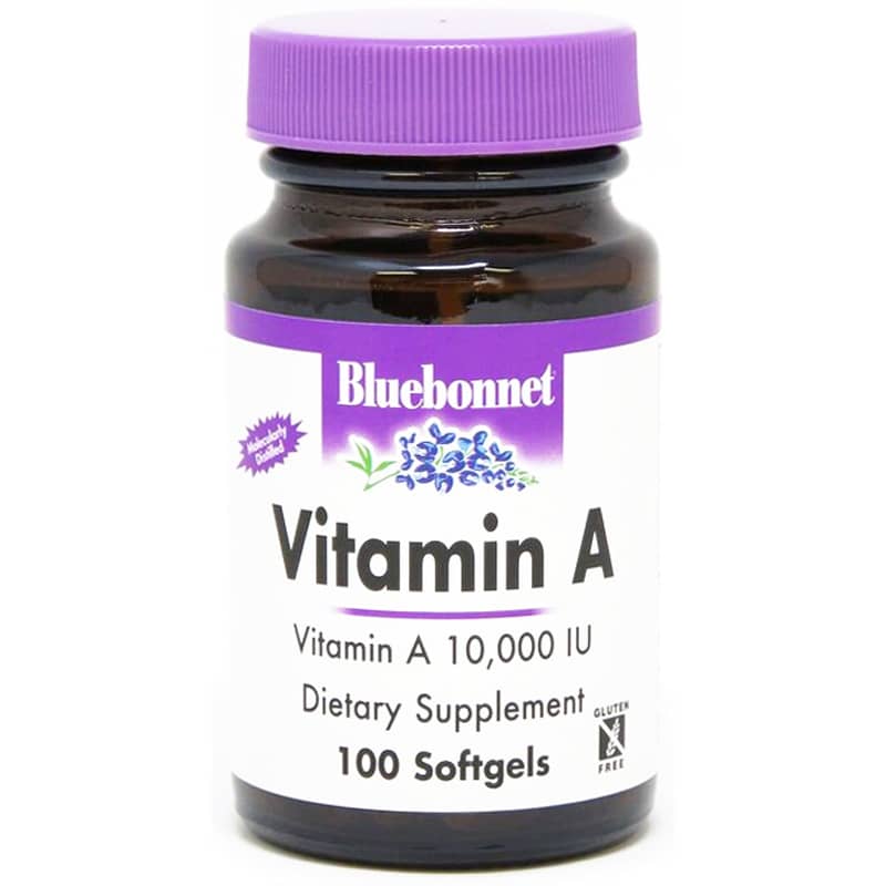 Bluebonnet Vitamin A 10000 IU 100 Softgels