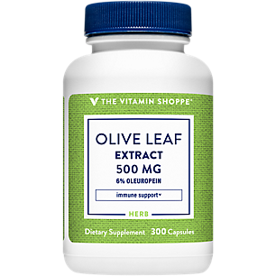 Olive Leaf Extract - Immune Support - 500 MG - 6% Oleuropein (300 Capsules)