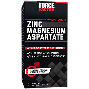 Zinc Magnesium Aspartate - Supports Testosterone (60 Tablets)