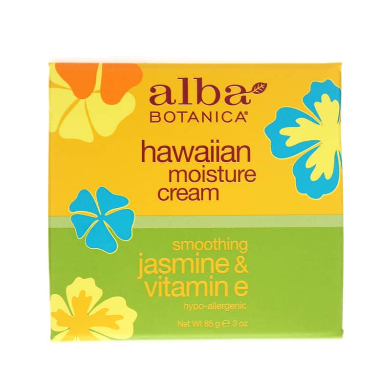 Alba Botanica Hawaiian Moisture Cream Jasmine & Vitamin E 3 Oz