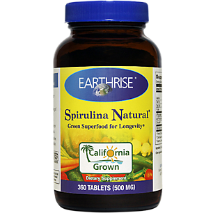 Spirulina Nautral - Green Superfood - 500 MG (360 Tablets)
