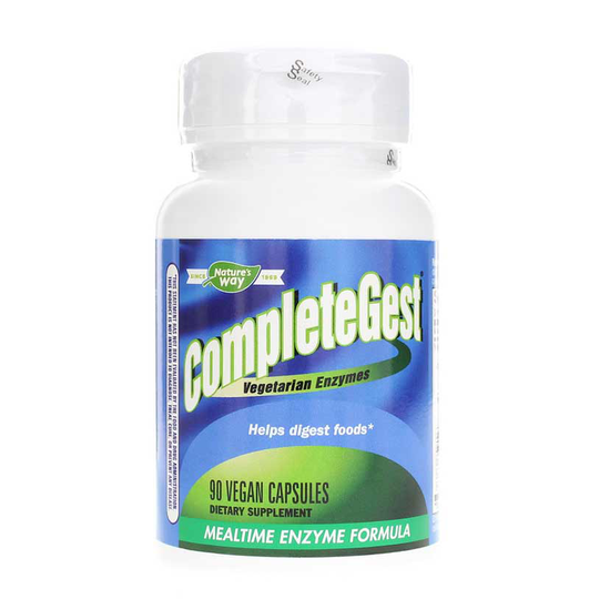 Natures Way CompleteGest Vegetarian Enzymes 90 Veg Capsules