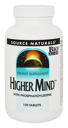 Source Naturals - Higher Mind with Phosphatidylserine - 120 Tablets