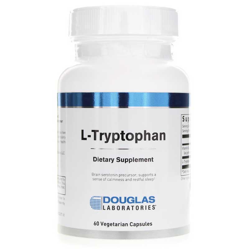 Douglas Laboratories L-Tryptophan 1000 Mg 60 Veg Capsules