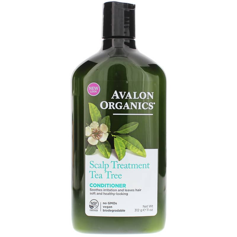 Avalon Organics Scalp Treatment Tea Tree Conditioner 11 Oz