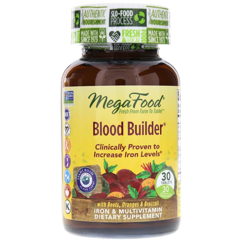 Megafood Blood Builder 30 Tablets