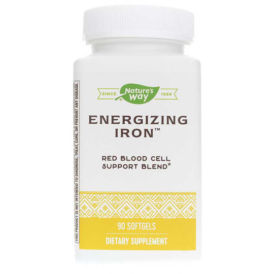 Natures Way Energizing Iron 90 Softgels