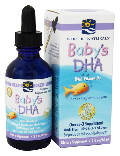 Nordic Naturals - Baby's DHA with Vitamin D3 - 2 fl. oz.