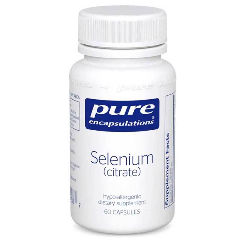Pure Encapsulations Selenium (citrate) 60 Capsules