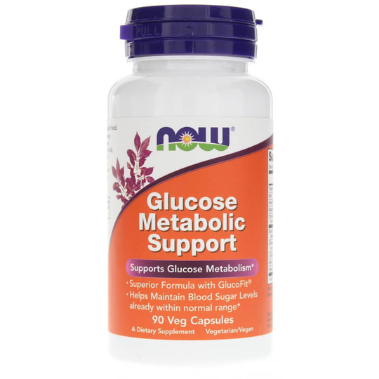 NOW Foods Glucose Metabolic Support 90 Veg Capsules