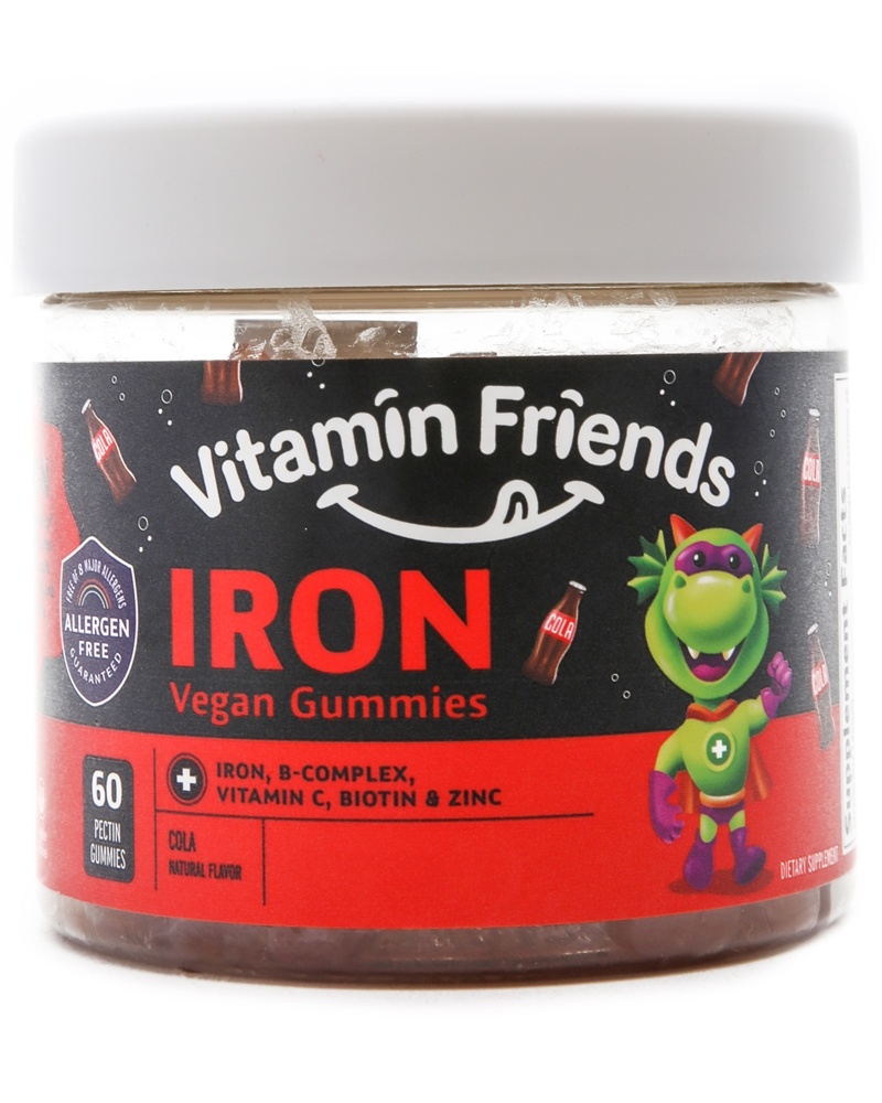 Vitamin Friends - Iron Kids Vegan Gummies Cola - 60 Gummies