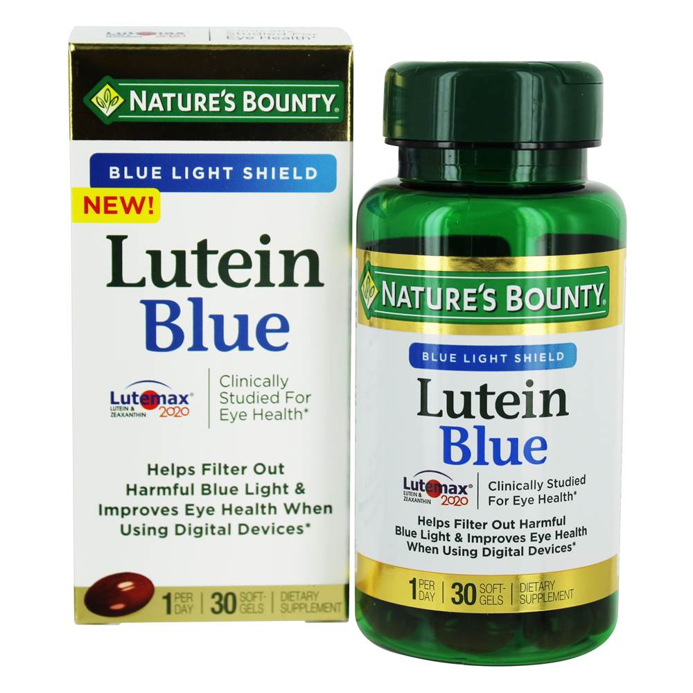 Nature's Bounty - Lutein Blue Light Shield - 30 Softgels