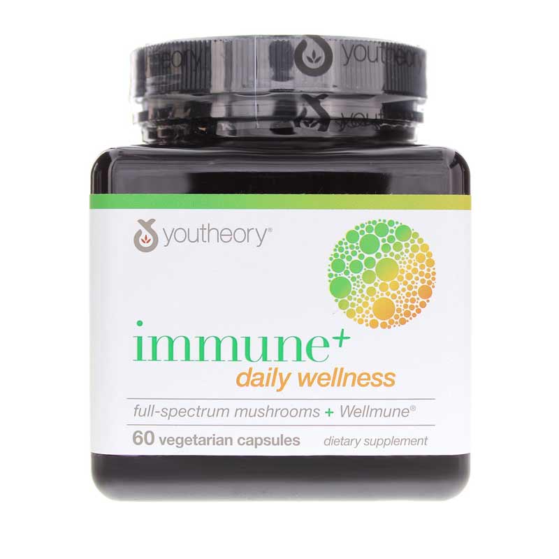 Youtheory Immune+ Daily Wellness 60 Veg Capsules