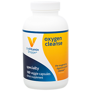 Oxygen Cleanse for Digestive System with Magnesium (180 Vegetarian Capsules)