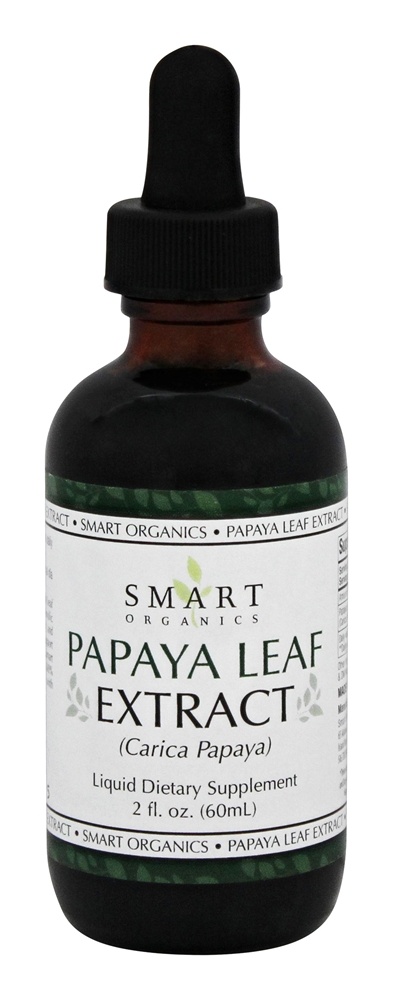Smart Organics - Papaya Leaf Extract - 2 fl. oz.