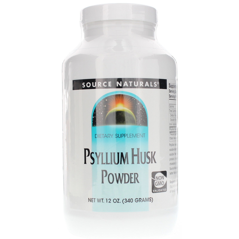 Source Naturals Psyllium Husk Powder 12 Oz