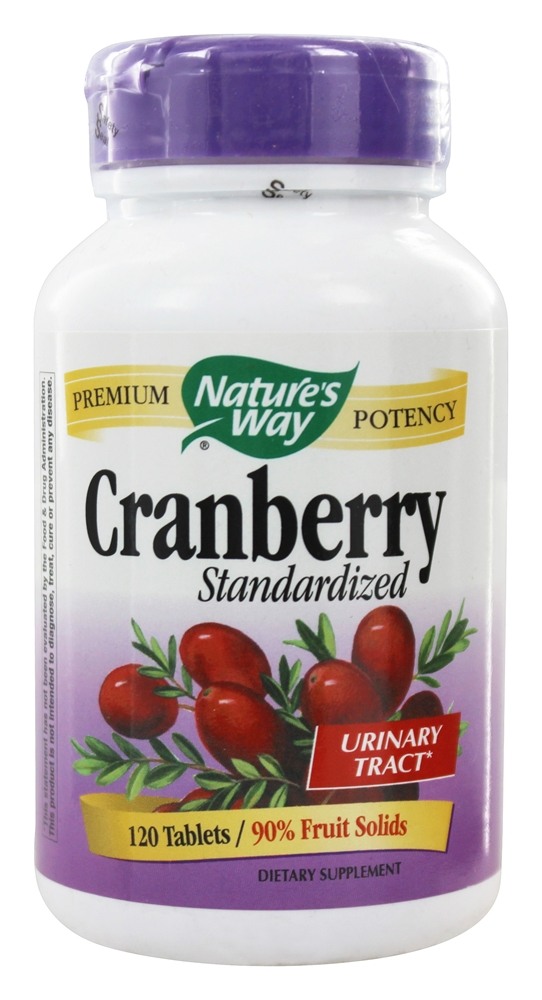 Nature's Way - Standardized Cranberry - 120 Tablets